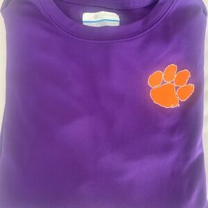 Clemson Long Sleeve Fishing Shirt